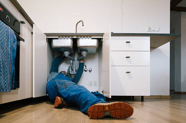 Professional Leak Detection technician working in Arcanum, OH
